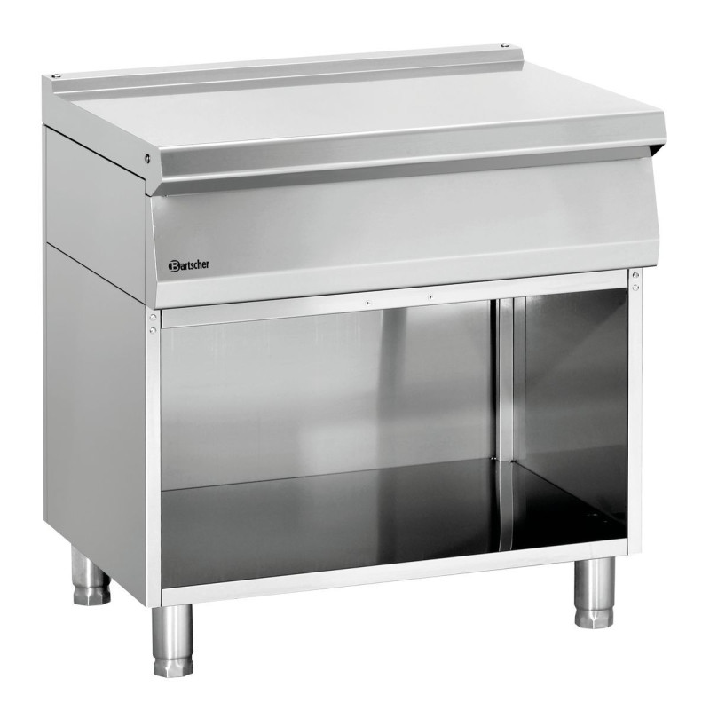 Plano de trabalho com rodapé aberto Série 700 profissional - Ref. BR284007 Plano de trabalho com rodapé aberto Série 700 profissional - Ref. BR284007