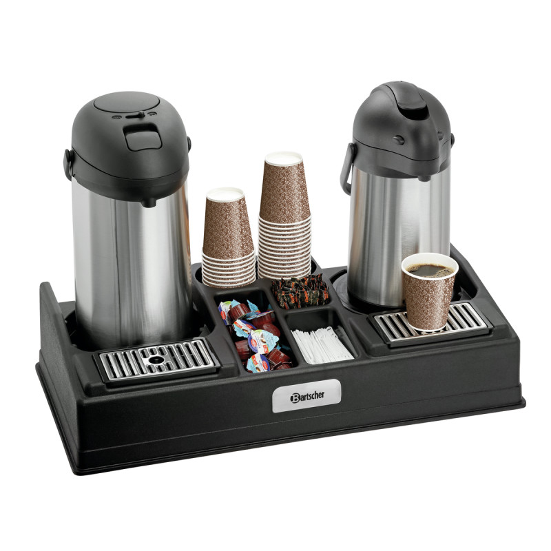 Duplo expositor de café Duplo expositor de café