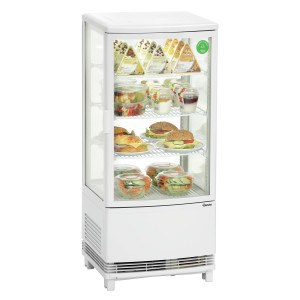 Mini Vitrine Refrigerada Profissional Bartscher - 86 L