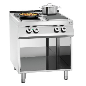 Forno elétrico 4 bocas - base aberta da marca Bartscher.
