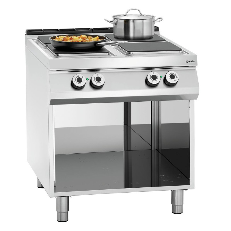 Forno elétrico 4 bocas - base aberta da marca Bartscher. Forno elétrico 4 bocas - base aberta da marca Bartscher.
