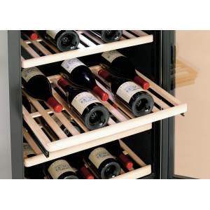 Cave de vinho de duas zonas profissional Bartscher 126 garrafas