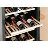 Cave de vinho de duas zonas profissional Bartscher 126 garrafas