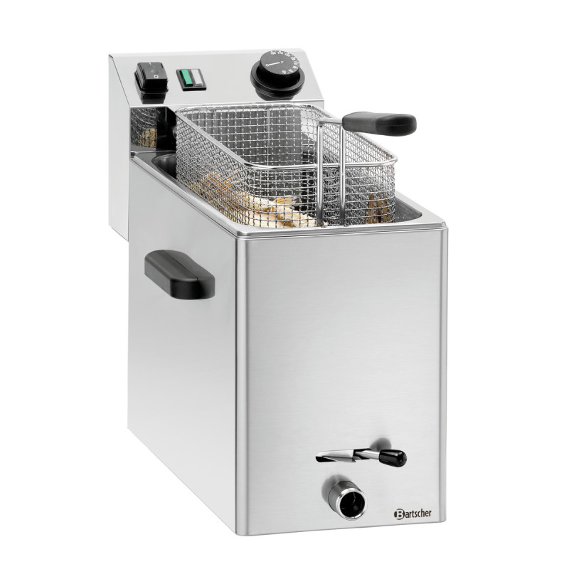 Fritadeira Elétrica "SNACK XL" com Válvula de Drenagem - 8L Bartscher Fritadeira Elétrica "SNACK XL" com Válvula de Drenagem - 8L Bartscher