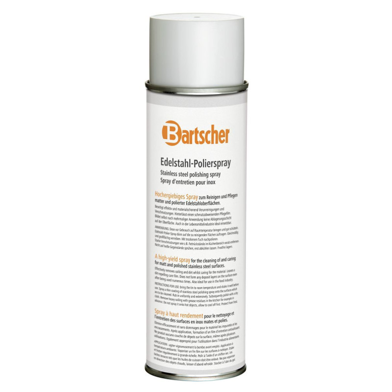 Lote de 12 sprays de limpeza de inox - Bartscher. Lote de 12 sprays de limpeza de inox - Bartscher.