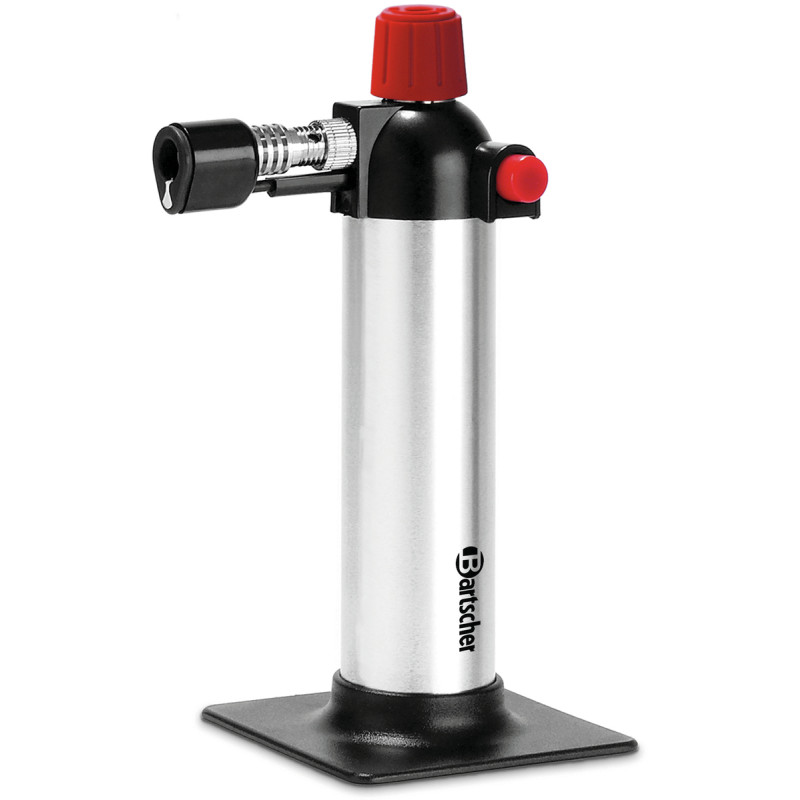 Maçarico de cozinha profissional com suporte Maçarico de cozinha profissional com suporte