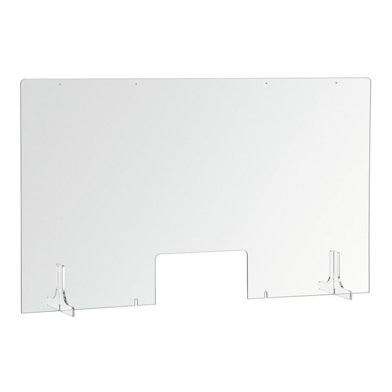 Parede de proteção para balcões e mesas - 1500 x 900 - Bartscher Parede de proteção para balcões e mesas - 1500 x 900 - Bartscher