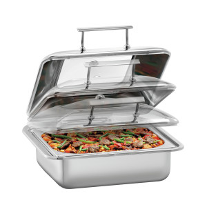 Chafing Dish Flexível GN 2/3 com Tampa Removível - 5,2 L - Bartscher
