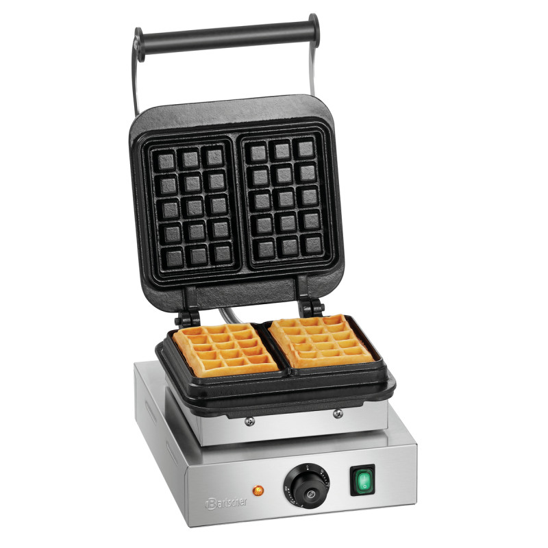 Gofre Profissional - 2 Waffles de Bruxelas - Bartscher Gofre Profissional - 2 Waffles de Bruxelas - Bartscher