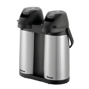 Termo com bomba Duo - 2 x 1,9 L - Bartscher