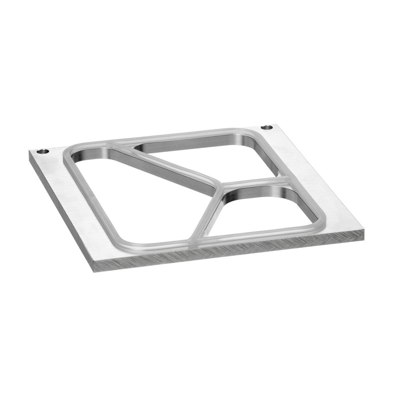 Moldura para Embutir 3 Compartimentos para Seladora de Bandejas Semi-Automática Moldura para Embutir 3 Compartimentos para Seladora de Bandejas Semi-Automática