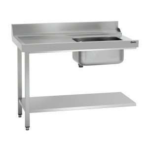 Mesa de triagem DS-LI1B Bartscher em aço inoxidável - Equipamento profissional eficaz