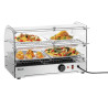 Vitrine aquecida Bartscher 5200 2ER - Manutenção quente profissional