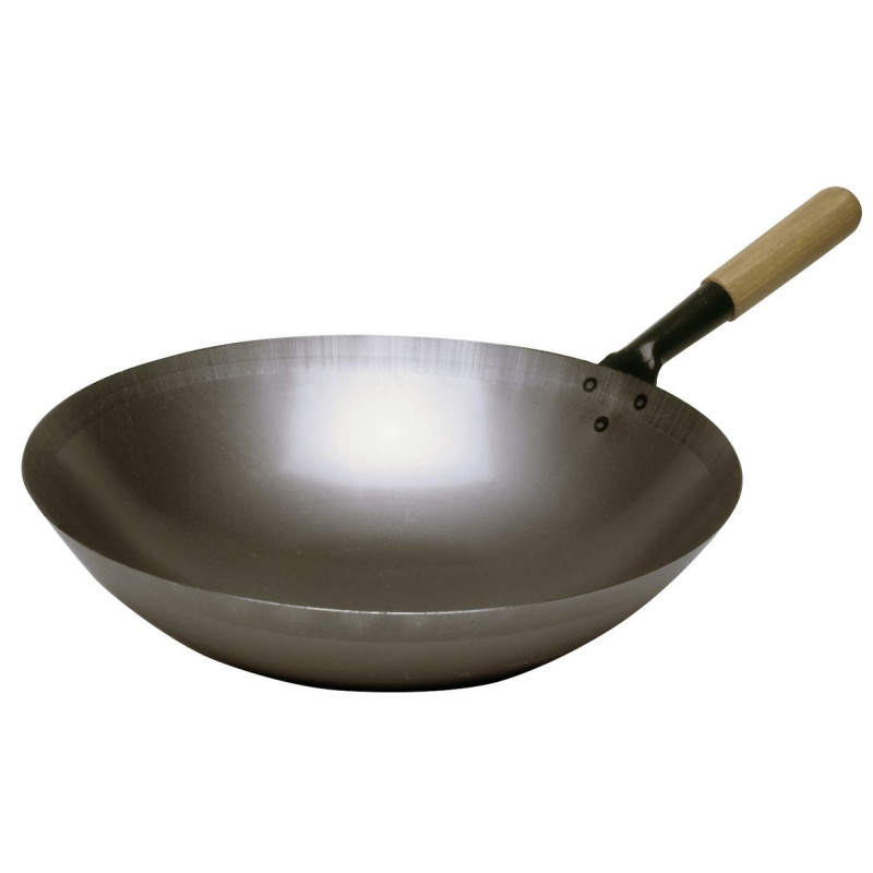 Sauteuse Wok aço Bartscher 360mm - Profissional & versátil Sauteuse Wok aço Bartscher 360mm - Profissional & versátil