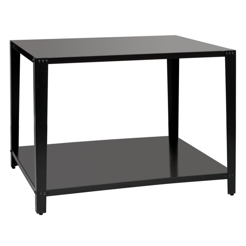 Suporte PO Bartscher: Base preta para forno de pizza profissional Suporte PO Bartscher: Base preta para forno de pizza profissional