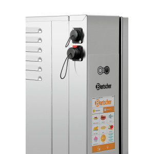 Forno combinado a vapor Silversteam 5230DRS Bartscher - Cozimento performante e preciso