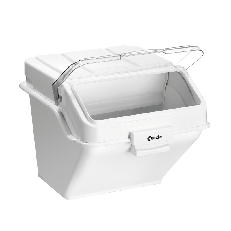 Caixa de armazenamento 47L Bartscher: Armazenamento higiênico e prático Caixa de armazenamento 47L Bartscher: Armazenamento higiênico e prático