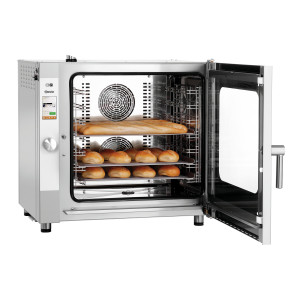 Forno combinado Bartscher Silversteam 7111D: Potente e versátil