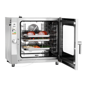 Forno combinado a vapor Silversteam 7111DRS: Cozinha profissional de alta qualidade