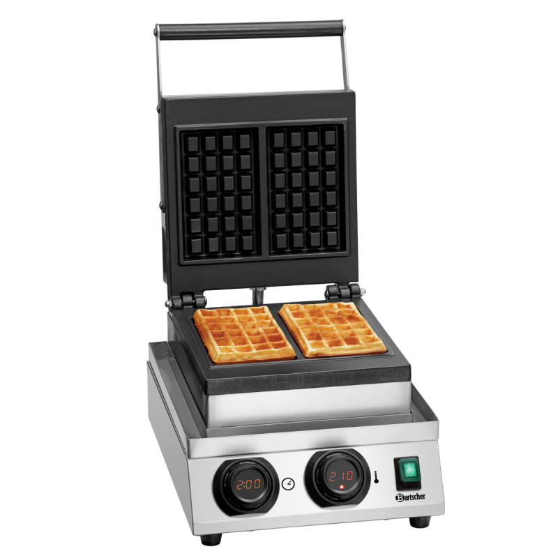 Gofreira profissional MDI 1BW-AL Bartscher | Waffle de Bruxelas e potência 1800W Gofreira profissional MDI 1BW-AL Bartscher | Waffle de Bruxelas e potência 1800W