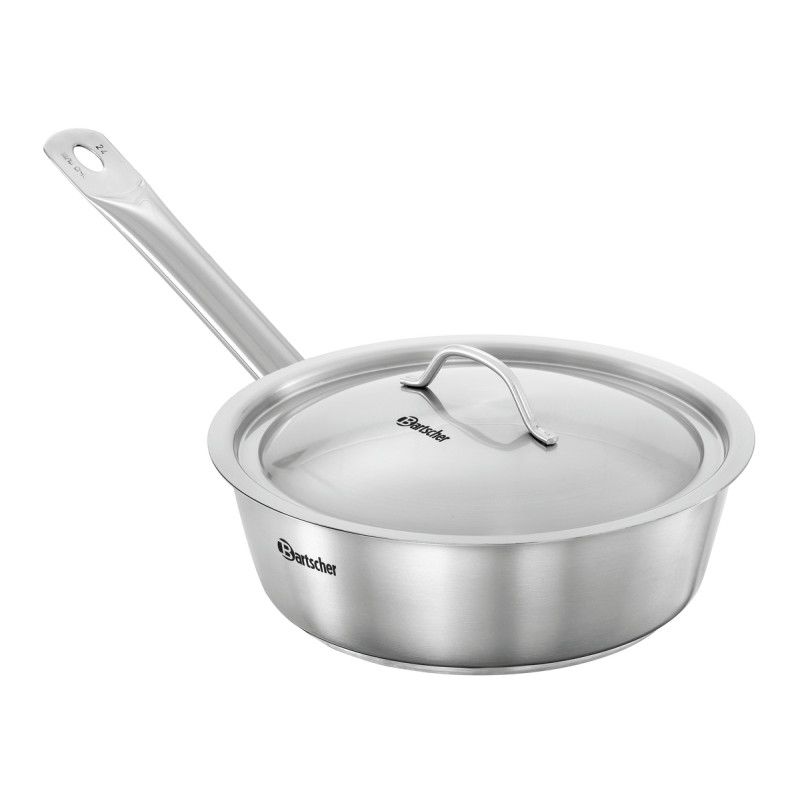 Sauteuse E240-D1 Bartscher em aço inoxidável - Indução profissional Sauteuse E240-D1 Bartscher em aço inoxidável - Indução profissional