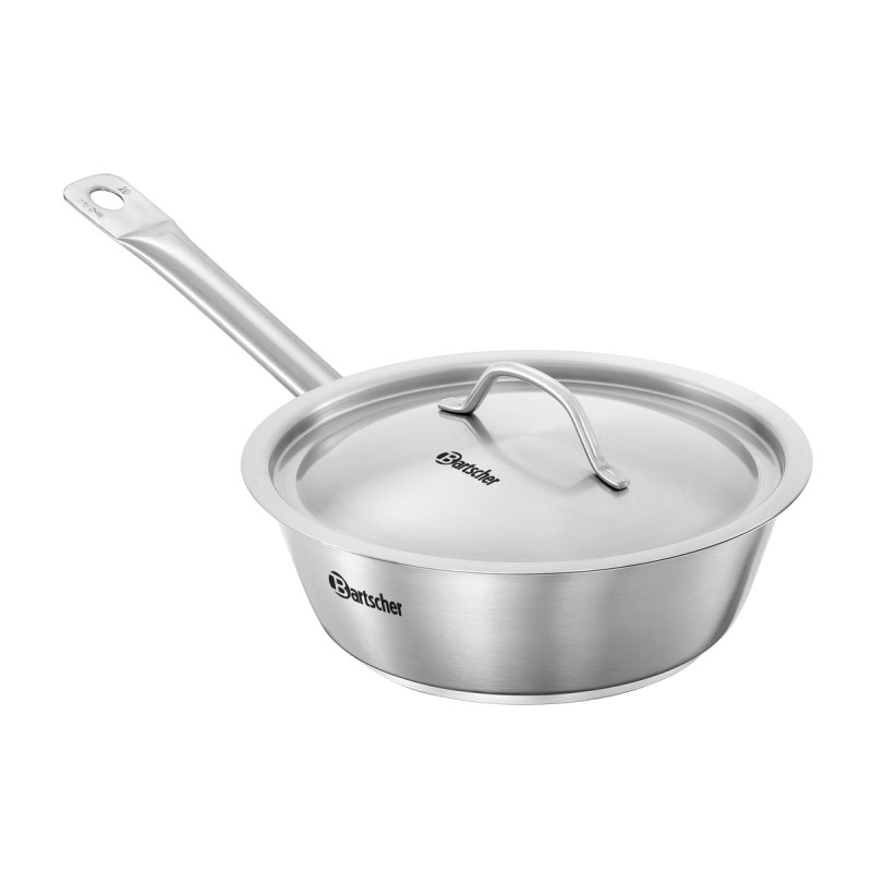 Sauteuse E200-D1 Bartscher: qualidade inox profissional Sauteuse E200-D1 Bartscher: qualidade inox profissional