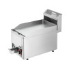 Placa GPL 320E-G Bartscher: Placa lisa cromada e potência 3000W