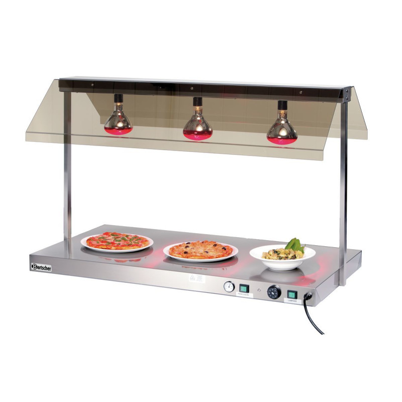 Pont chauffant TR I3WL1350 Bartscher : Maintient efficace des plats professionnels Pont chauffant TR I3WL1350 Bartscher : Maintient efficace des plats professionnels