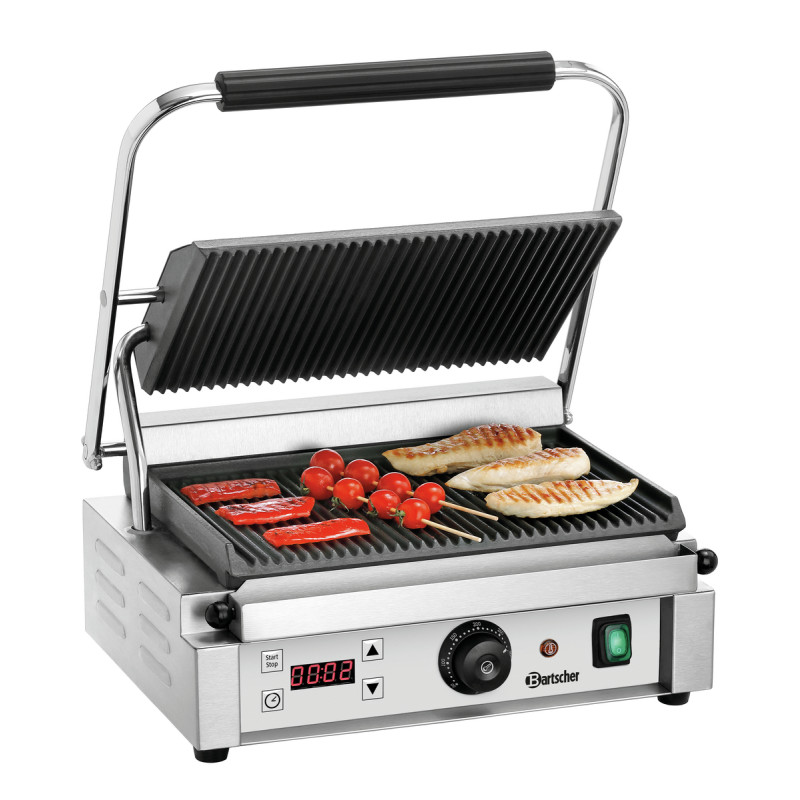 Grelhador de contato Panini 1RDIG Bartscher - Desempenho e versatilidade Grelhador de contato Panini 1RDIG Bartscher - Desempenho e versatilidade