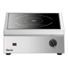 Placa de indução profissional Bartscher ITH 35-265 - Potência 3500W e 20 níveis - Aço inoxidável