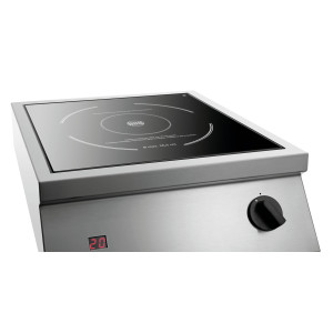 Placa de indução profissional Bartscher ITH 35-265 - Potência 3500W e 20 níveis - Aço inoxidável