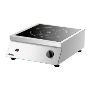 Placa de indução profissional Bartscher ITH 35-265 - Potência 3500W e 20 níveis - Aço inoxidável