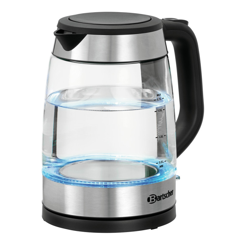 Chaleira profissional em inox 1,7LGL Bartscher - Potente e elegante Chaleira profissional em inox 1,7LGL Bartscher - Potente e elegante