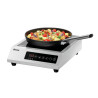 Placa de indução Bartscher IK 30TCS-1 - Potência 3000W & Controles táteis