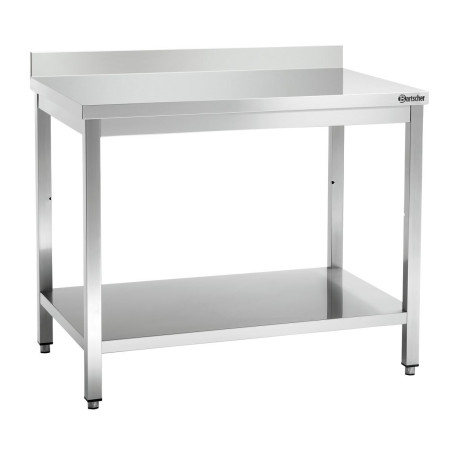 Mesa de trabalho inox L1000, AD, Bartscher | Espaçosa & robusta