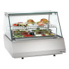 Vitrine refrig. 2/1 GN em vidro plano Bartscher | Cozinha profissional