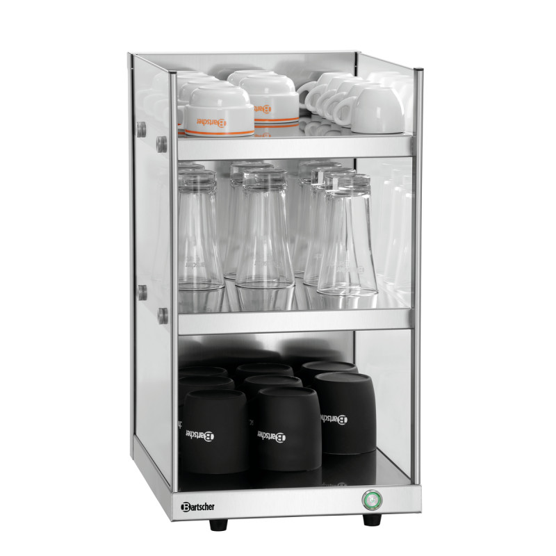 Aquecedor de xícaras profissional Bartscher 103079 de alto desempenho Aquecedor de xícaras profissional Bartscher 103079 de alto desempenho