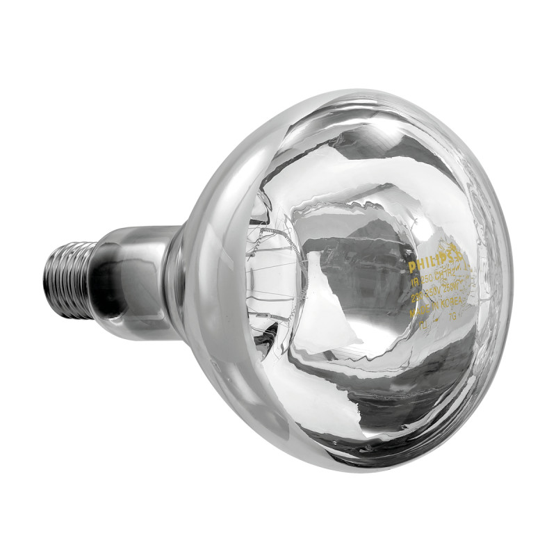 Lâmpada infravermelha profissional Bartscher IWL250D-W - Manutenção de calor eficiente Lâmpada infravermelha profissional Bartscher IWL250D-W - Manutenção de calor eficiente