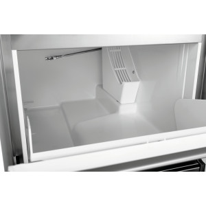 Máquina de gelo profissional Bartscher Q 26: produção eficiente e design elegante.