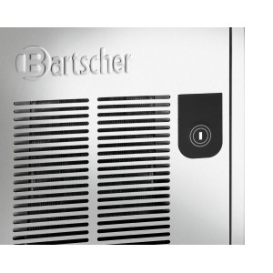Máquina de gelo profissional B 28 Plus Bartscher - Produção 2824 kg/dia, aço galvanizado