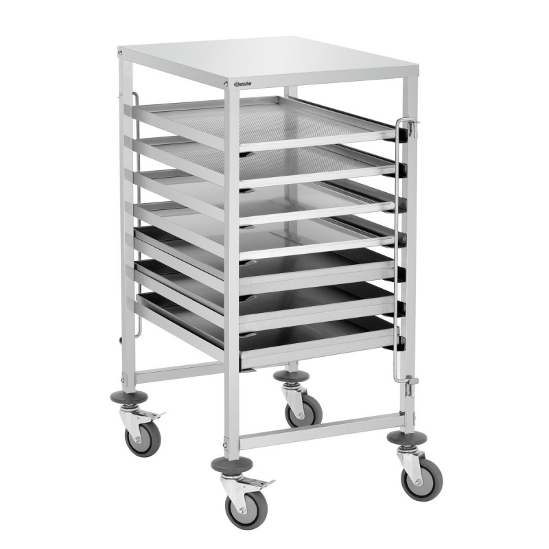 Carrinho Euronorm AEN700-6040 Bartscher: Armazenamento profissional em restauração Carrinho Euronorm AEN700-6040 Bartscher: Armazenamento profissional em restauração