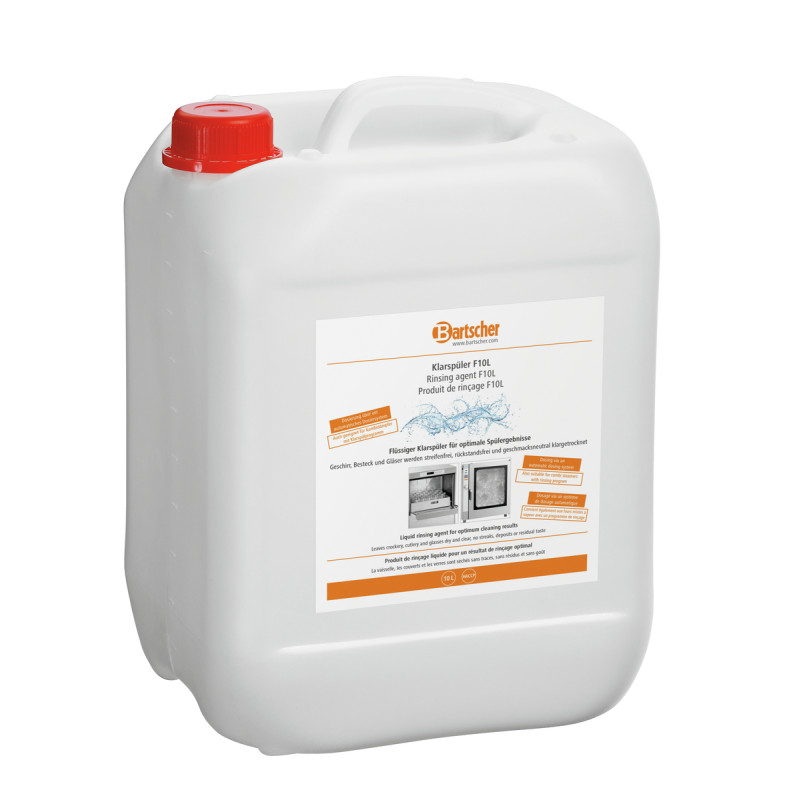 Produto de enxágue Bartscher 10L: Lavagem eficaz e rápida em cozinha profissional Produto de enxágue Bartscher 10L: Lavagem eficaz e rápida em cozinha profissional