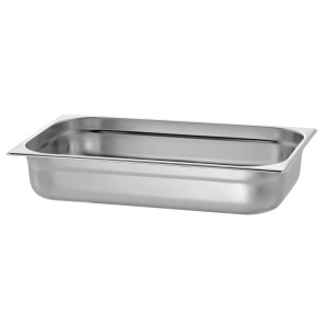 Bac GN 1/1 P100 Inox - Capacidade 14L | Modelo Empilhável