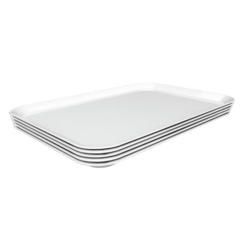 Prato de apresentação 17W-280x420 em melamina branca - Bartscher Prato de apresentação 17W-280x420 em melamina branca - Bartscher