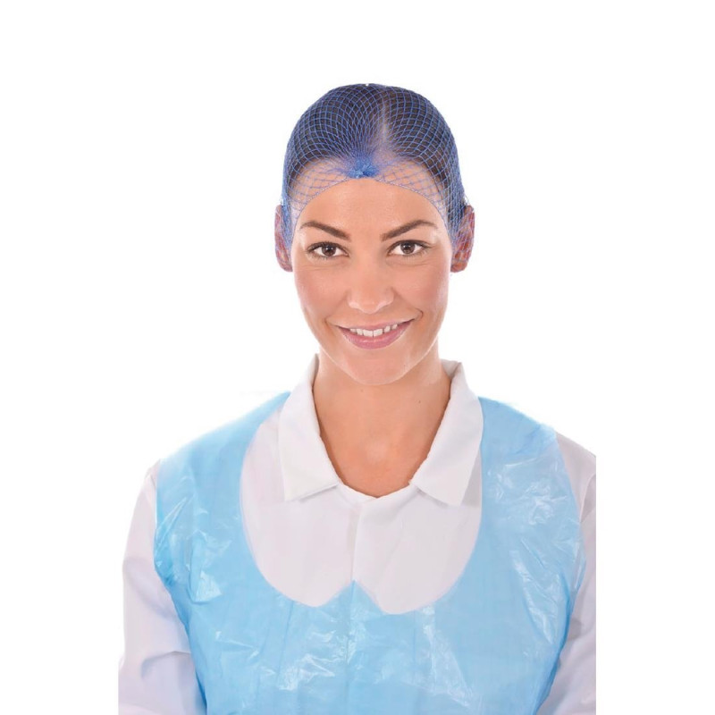 Redes de Cabelo Azul - Tamanho Único - Pacote com 50 - FourniResto - Fourniresto Redes de Cabelo Azul - Tamanho Único - Pacote com 50 - FourniResto - Fourniresto