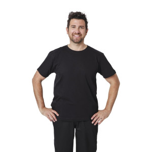 Camiseta Unissex Preta - Tamanho Xl - FourniResto - Fourniresto