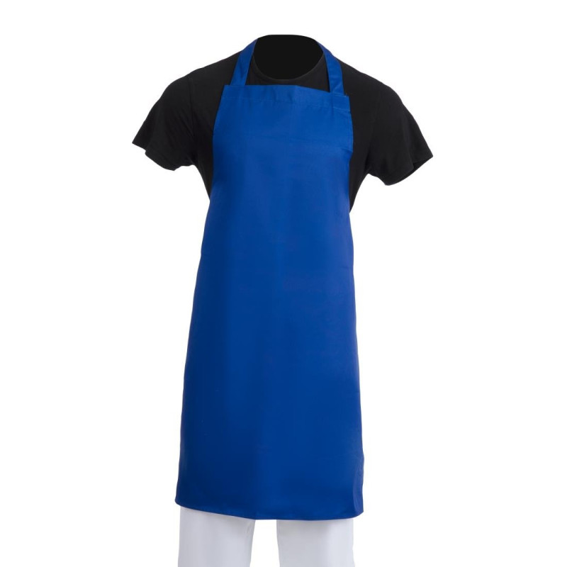 Avental Bavete Azul Royal 710 X 970 Mm - Vestuário de Chef Branco - Fourniresto Avental Bavete Azul Royal 710 X 970 Mm - Vestuário de Chef Branco - Fourniresto