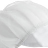 Charlotte em Branco de Nylon - Tamanho Único - Roupa de Chef Branco - Fourniresto