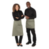 Avental de Garçom Oliva em Poliéster/Algodão 1000 x 700 mm - Whites Chefs Clothing - Fourniresto
