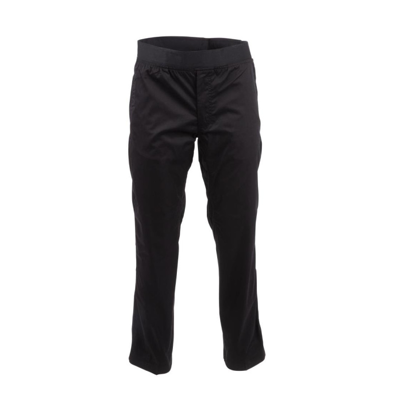 Black Slim Fit Pants for Men - Size XL - Chef Works - Fourniresto Black Slim Fit Pants for Men - Size XL - Chef Works - Fourniresto
